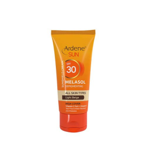 کرم ضدآفتاب رنگی آردن سان SPF30 ویتامین E و C بژ روشن 