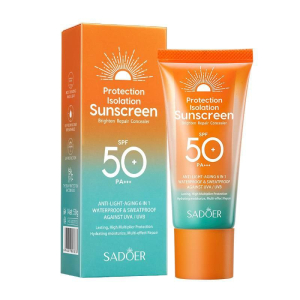کرم ضدآفتاب بدون رنگ سادور SPF 50 